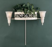 Hi-Lite MFG Co. H-6Y-B-BR47-MARBLE - 2-LIGHT WALL SCONCE